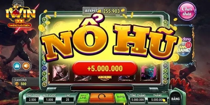 Cách chơi slot Mega Jackpot Iwin quay theo cơ chế ngẫu nhiên từng lượt